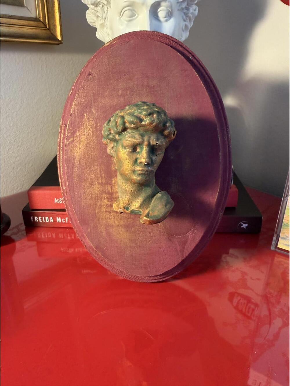 NWT Vintage style Michelangelo's David Wall decor cod3